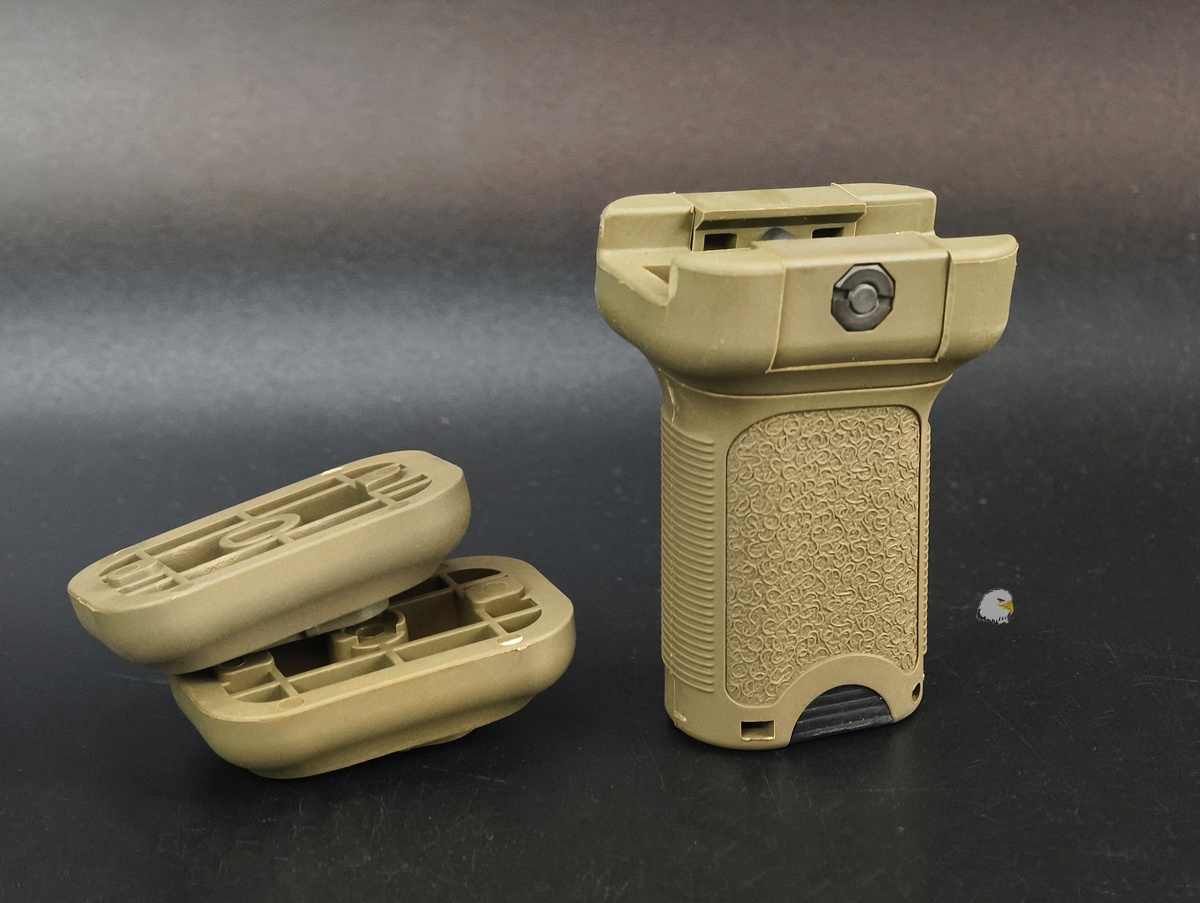 【翔準AOG】S&T Armament 戰術前握把/前把手 沙色 DA-GRIP10DE 垂直握把魚骨握把20mm導軌握把RIS握把 【翔準AOG】S&T Armament 戰術前握把/前把手 沙色 DA-GRIP10DE 垂直握把魚骨握把20mm導軌握把RIS握把