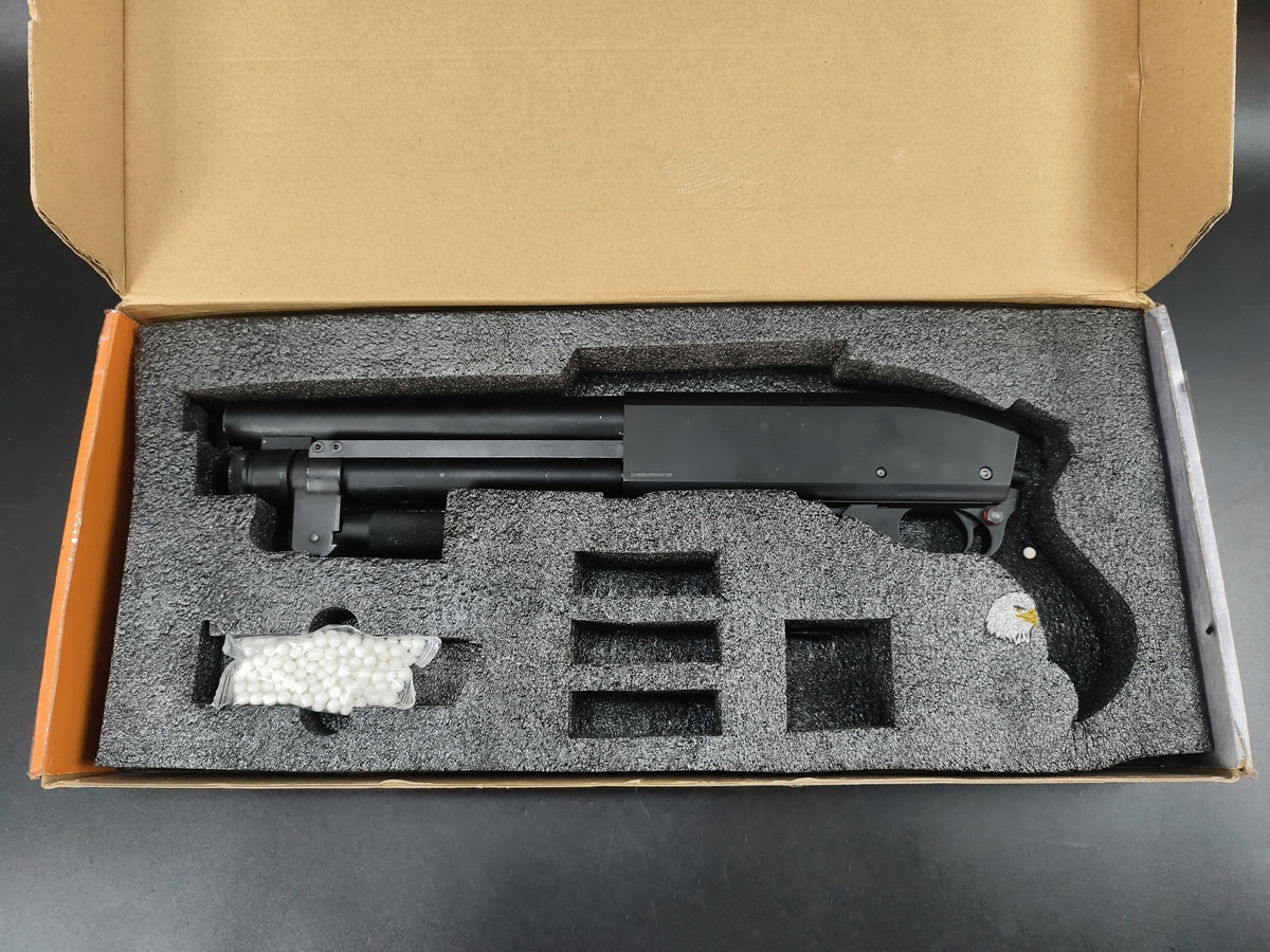 二手殺肉槍【翔準AOG】(僅存一隻)M870 瓦斯版 缺件 無法作動 收藏 愛槍 拆零件 DIY 