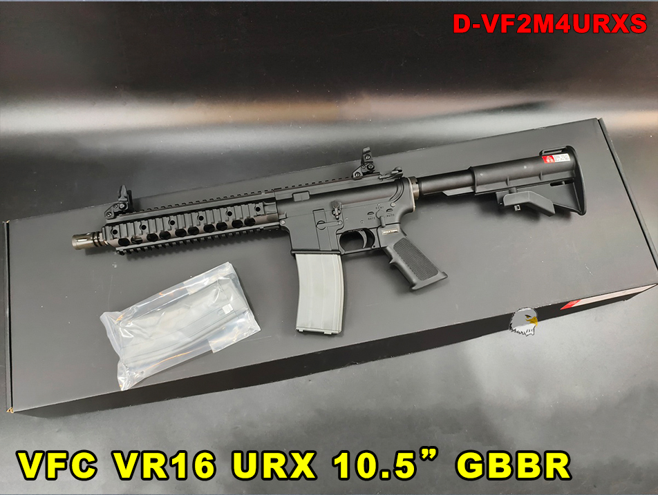 【翔準AOG】VFC VR16 URX 10.5”GBBR 附雙彈匣 V3系統 D-VF2M4URXS CQB短管M4 全自動後座力6mm BB
