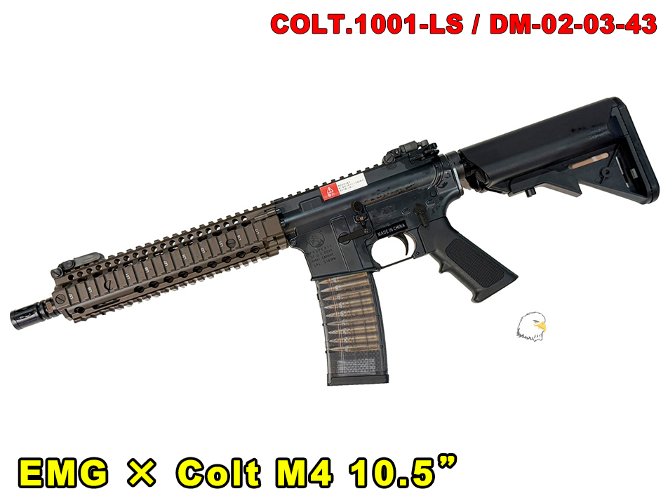 【翔準AOG】CYMA EMG × Colt M4 10.5”COLT.1001-LS GBBR MWS CGS系統 瓦斯後座力 CGS MWS系統 Daniel Defense RIS II