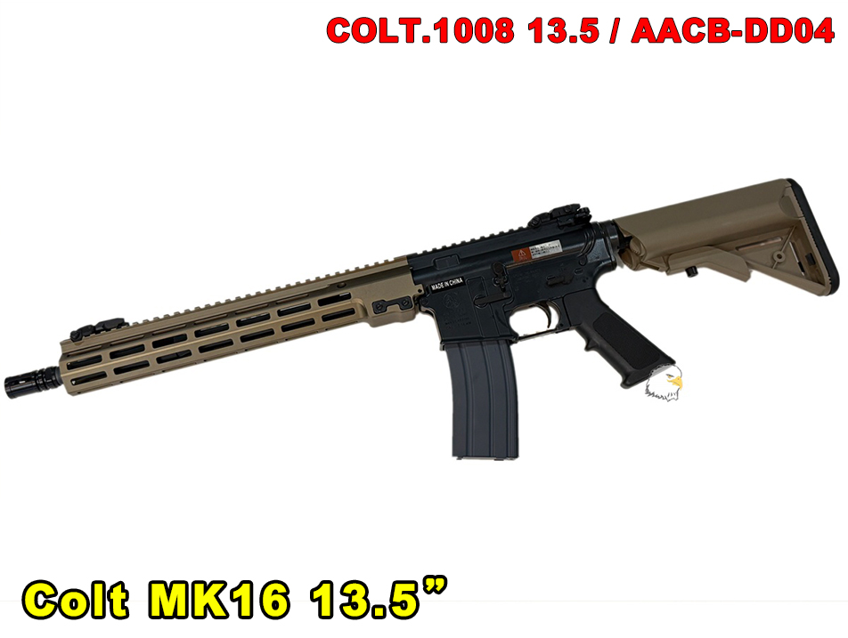 【翔準AOG】T8 CYMA Colt MK16 13.5 沙黑 GBBR CGS MWS系統 URGI 瓦斯後座力步槍 COLT授權
