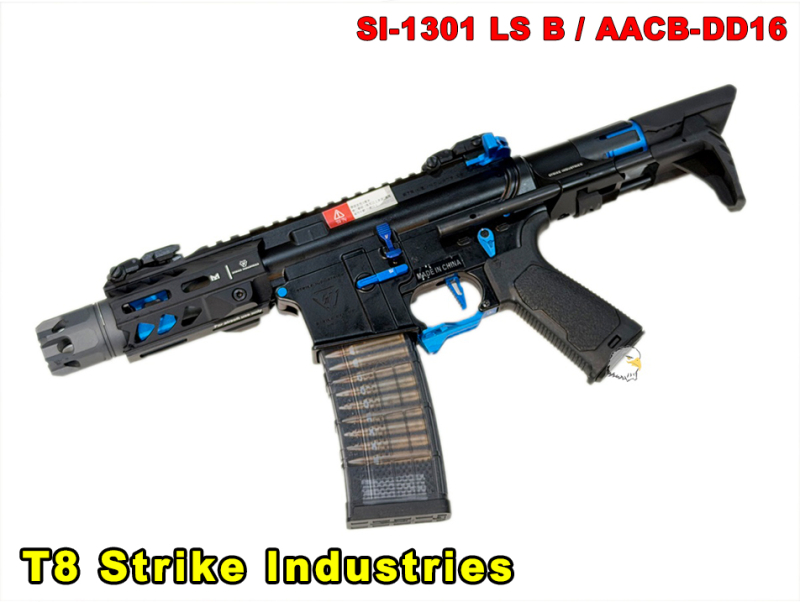 【翔準AOG】CYMA T8 Strike Industries 藍色 AACB-DD16 LS BL GBBR 競技版 CGS MWS系統 瓦斯後座力步槍