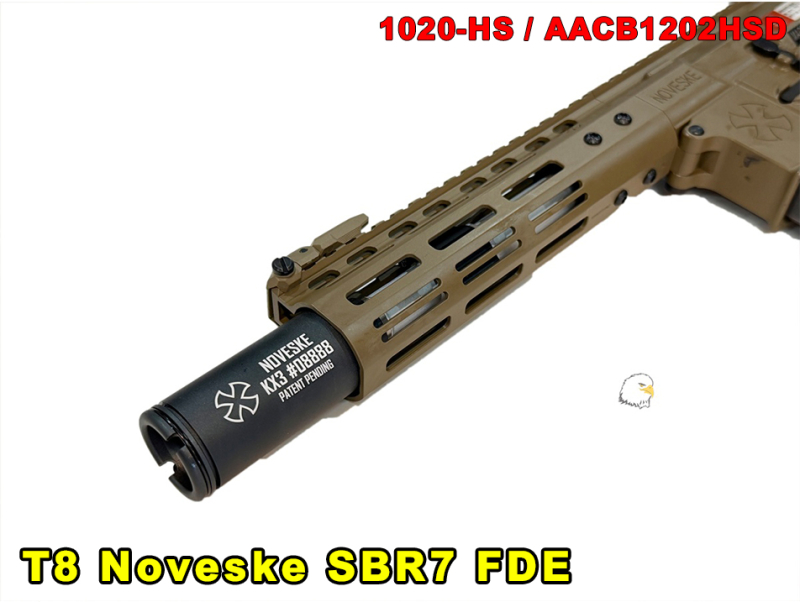 【翔準AOG】CYMA T8 Noveske SBR7 FDE AACB1202HSD 瓦斯槍 GBBR 短管戰術步槍 MWS系統 1020-HS