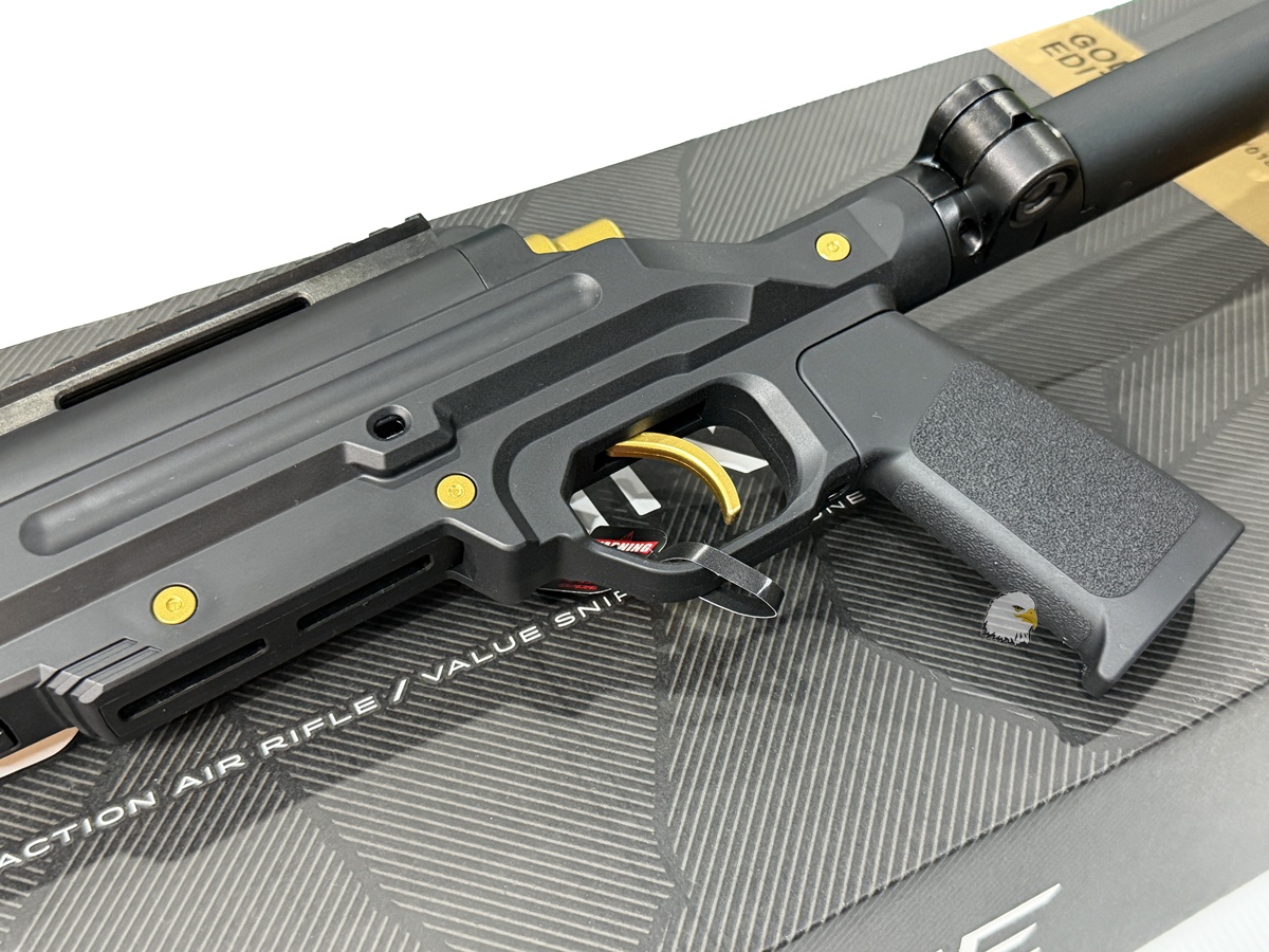 【翔準AOG】TOKYO MARUI VSR-ONE Gold Edition 黑金版 DM-01-10HG 手拉空氣狙擊槍 日本製 狙擊步槍 VSR10 系統 M-LOK 折疊槍托 6mm BB彈 【翔準AOG】TOKYO MARUI VSR-ONE Gold Edition 黑金版 DM-01-10HG 手拉空氣狙擊槍 日本製 狙擊步槍 VSR10 系統 M-LOK 折疊槍托 6mm BB彈