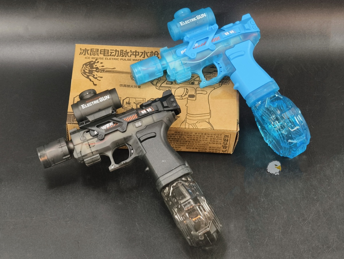 【翔準AOG】冰鼠電動脈衝水槍 噴水+發光 G50DD 發光款電動水槍 連發兒童戲水夏日玩具水戰神器水仗禮物小朋友 【翔準AOG】冰鼠電動脈衝水槍 噴水+發光 G50DD 發光款電動水槍 連發兒童戲水夏日玩具水戰神器水仗禮物小朋友
