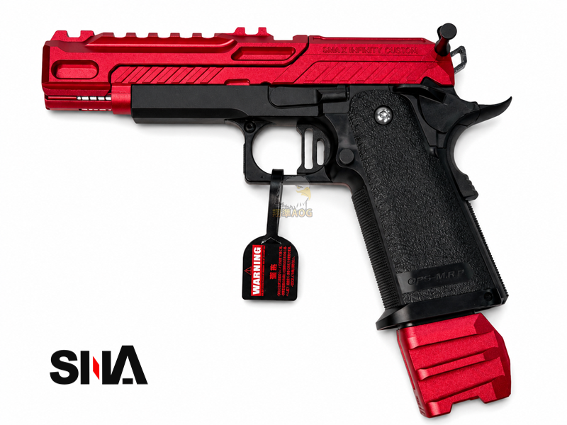 【翔準AOG】SNA HI-CAPA PRESTIGE (紅)分離式瓦斯槍 比賽型槍 高端玩家 SNAG-02
