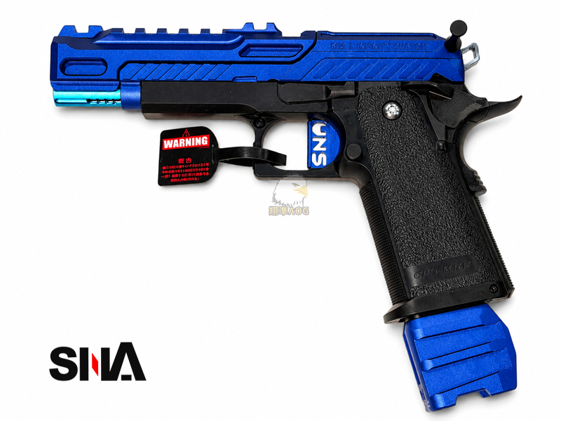 【翔準AOG】SNA HI-CAPA PRESTIGE (藍)分離式瓦斯槍 比賽型槍 SNAG-02