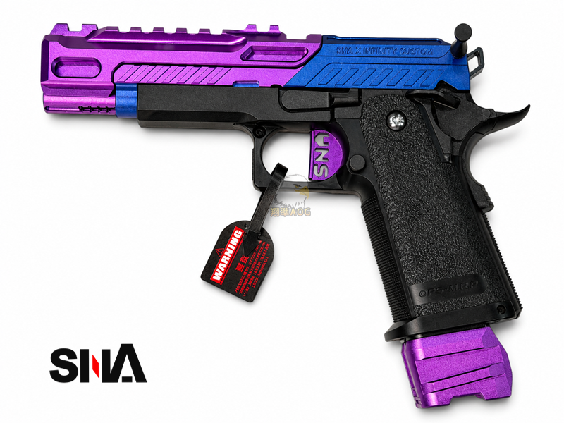 【翔準AOG】SNA HI-CAPA PRESTIGE (紫藍)分離式瓦斯槍 比賽型槍 高端玩家 SNAG-02