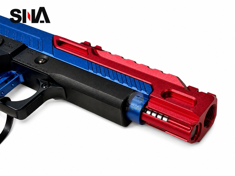 【翔準AOG】SNA HI-CAPA PRESTIGE (紅藍)分離式瓦斯槍 比賽型槍 SNAG-02 【翔準AOG】SNA HI-CAPA PRESTIGE (紅藍)分離式瓦斯槍 比賽型槍 SNAG-02