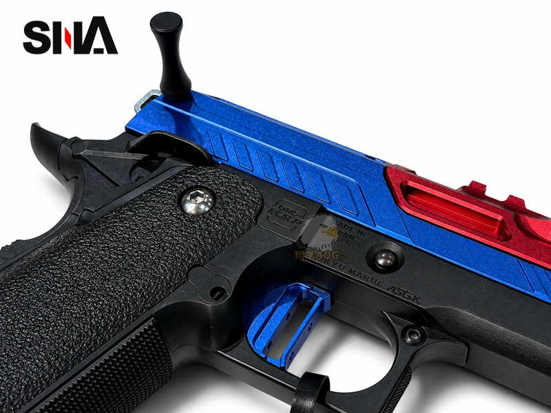 【翔準AOG】SNA HI-CAPA PRESTIGE (紅藍)分離式瓦斯槍 比賽型槍 SNAG-02 【翔準AOG】SNA HI-CAPA PRESTIGE (紅藍)分離式瓦斯槍 比賽型槍 SNAG-02