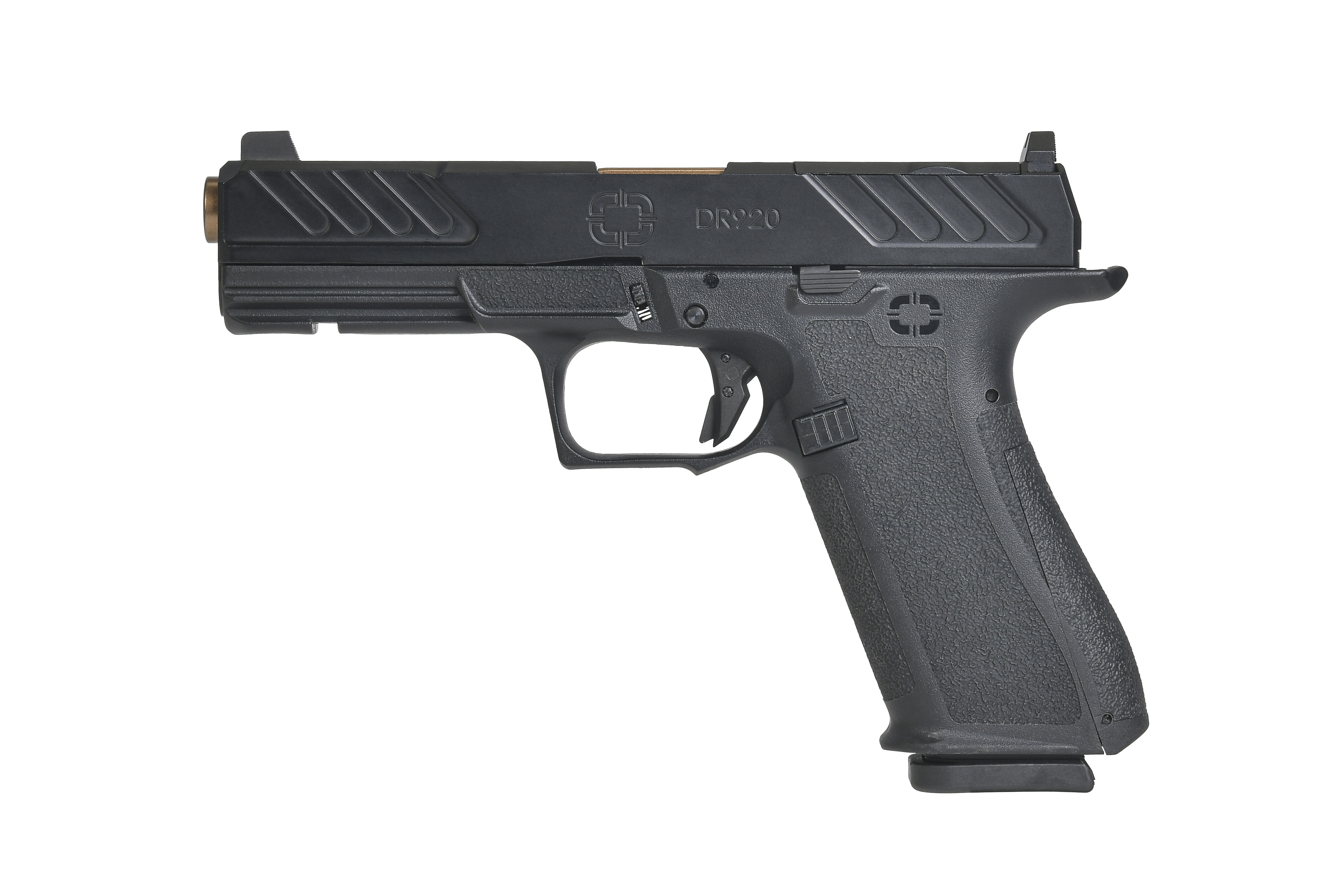 【翔準AOG】EMG Shadow DR920FS 瓦斯手槍(黑/金外管)氣動後座力 GBB 戰術 生存遊戲 【翔準AOG】EMG Shadow DR920FS 瓦斯手槍(黑/金外管)氣動後座力 GBB 戰術 生存遊戲