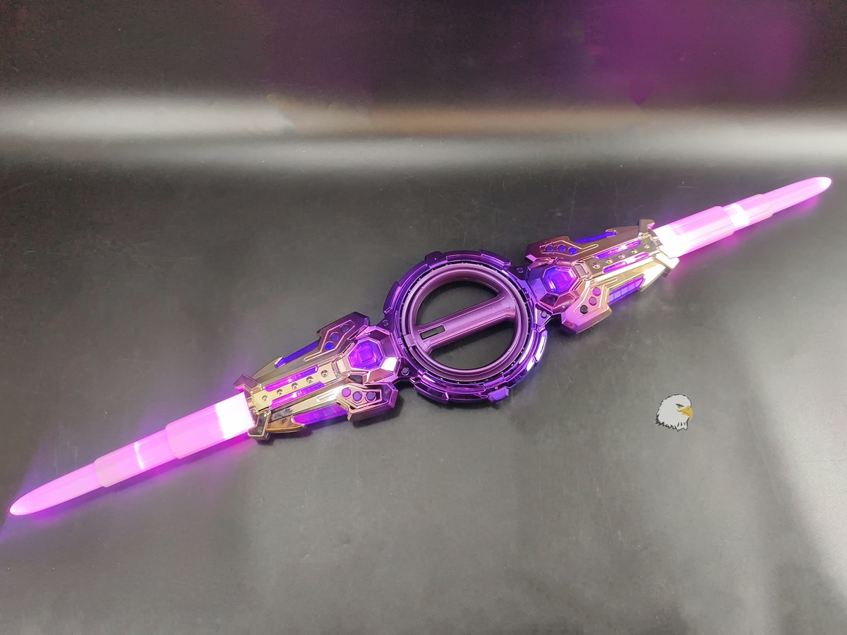 【翔準AOG】火旋劍雙刃光劍(藍/紫)伸縮/發光LG049DB 電動發光刀 LED 充電式光刃發光音效雙頭發光光劍cosplay夜拍道具派對活動禮物攝影 【翔準AOG】火旋劍雙刃光劍(藍/紫)伸縮/發光LG049DB 電動發光刀 LED 充電式光刃發光音效雙頭發光光劍cosplay夜拍道具派對活動禮物攝影