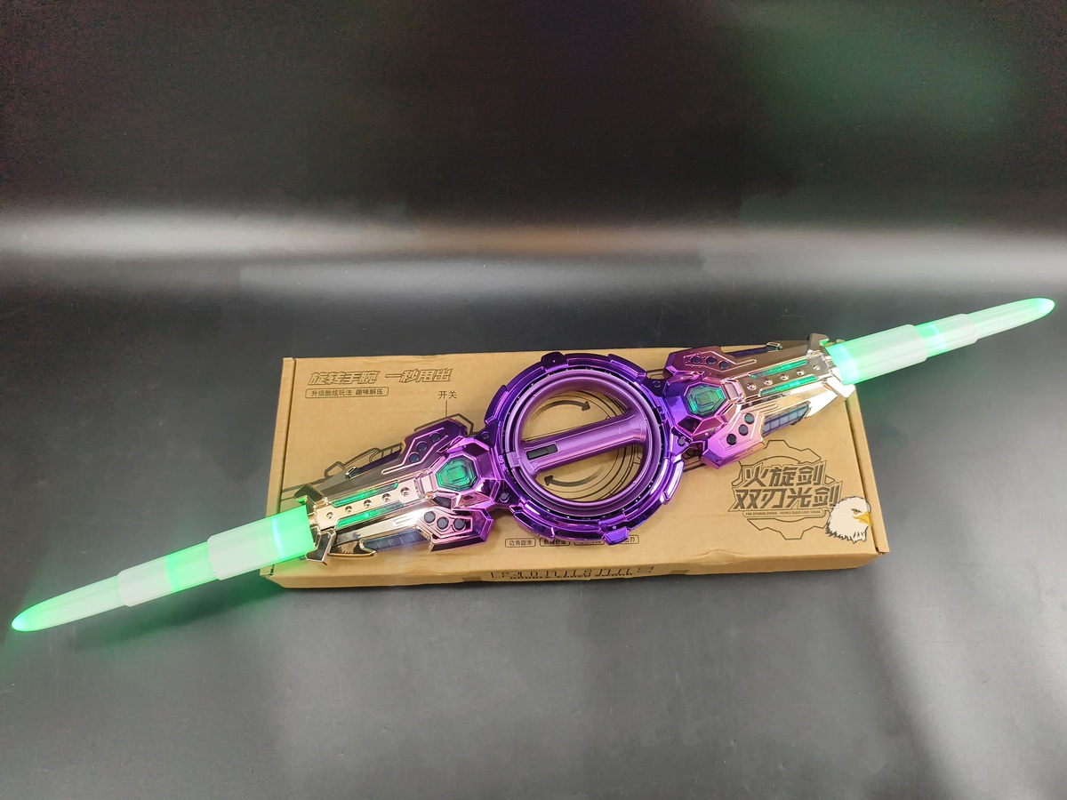 【翔準AOG】火旋劍雙刃光劍(藍/紫)伸縮/發光LG049DB 電動發光刀 LED 充電式光刃發光音效雙頭發光光劍cosplay夜拍道具派對活動禮物攝影 【翔準AOG】火旋劍雙刃光劍(藍/紫)伸縮/發光LG049DB 電動發光刀 LED 充電式光刃發光音效雙頭發光光劍cosplay夜拍道具派對活動禮物攝影