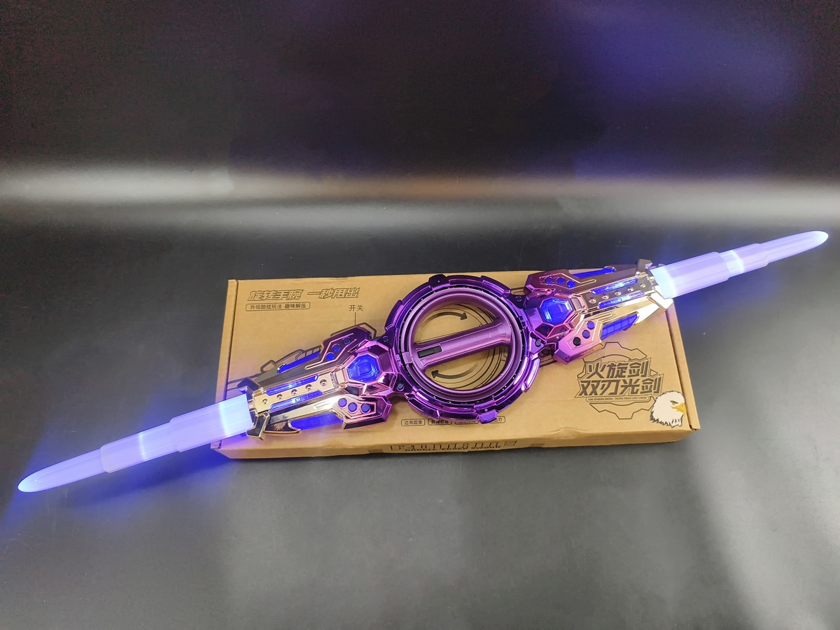 【翔準AOG】火旋劍雙刃光劍(藍/紫)伸縮/發光LG049DB 電動發光刀 LED 充電式光刃發光音效雙頭發光光劍cosplay夜拍道具派對活動禮物攝影 【翔準AOG】火旋劍雙刃光劍(藍/紫)伸縮/發光LG049DB 電動發光刀 LED 充電式光刃發光音效雙頭發光光劍cosplay夜拍道具派對活動禮物攝影