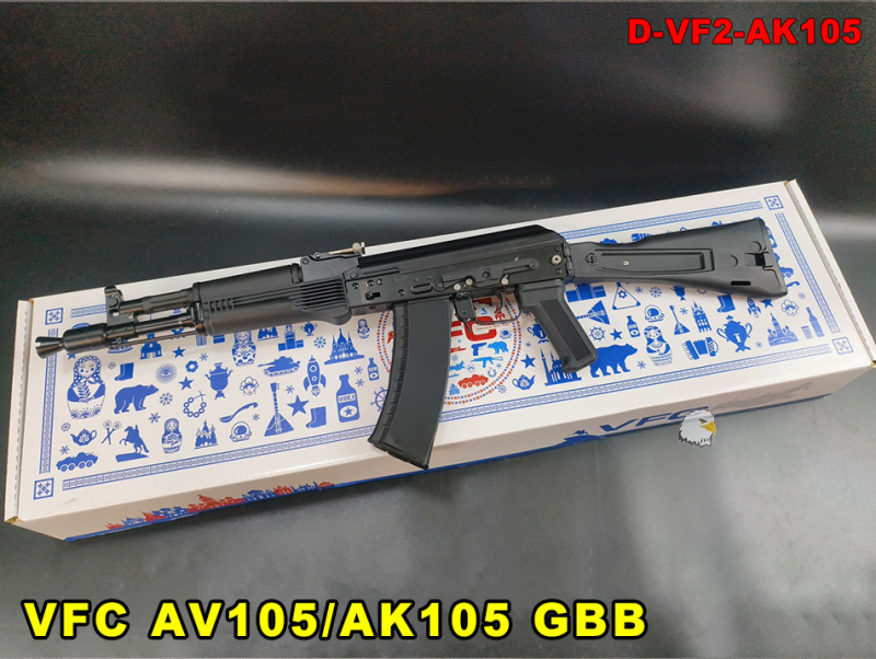 【翔準AOG】VFC AV105/AK105 GBB 瓦斯步槍 VF2-AK105-BK81 AK 瓦斯槍俄式步槍生存遊戲
