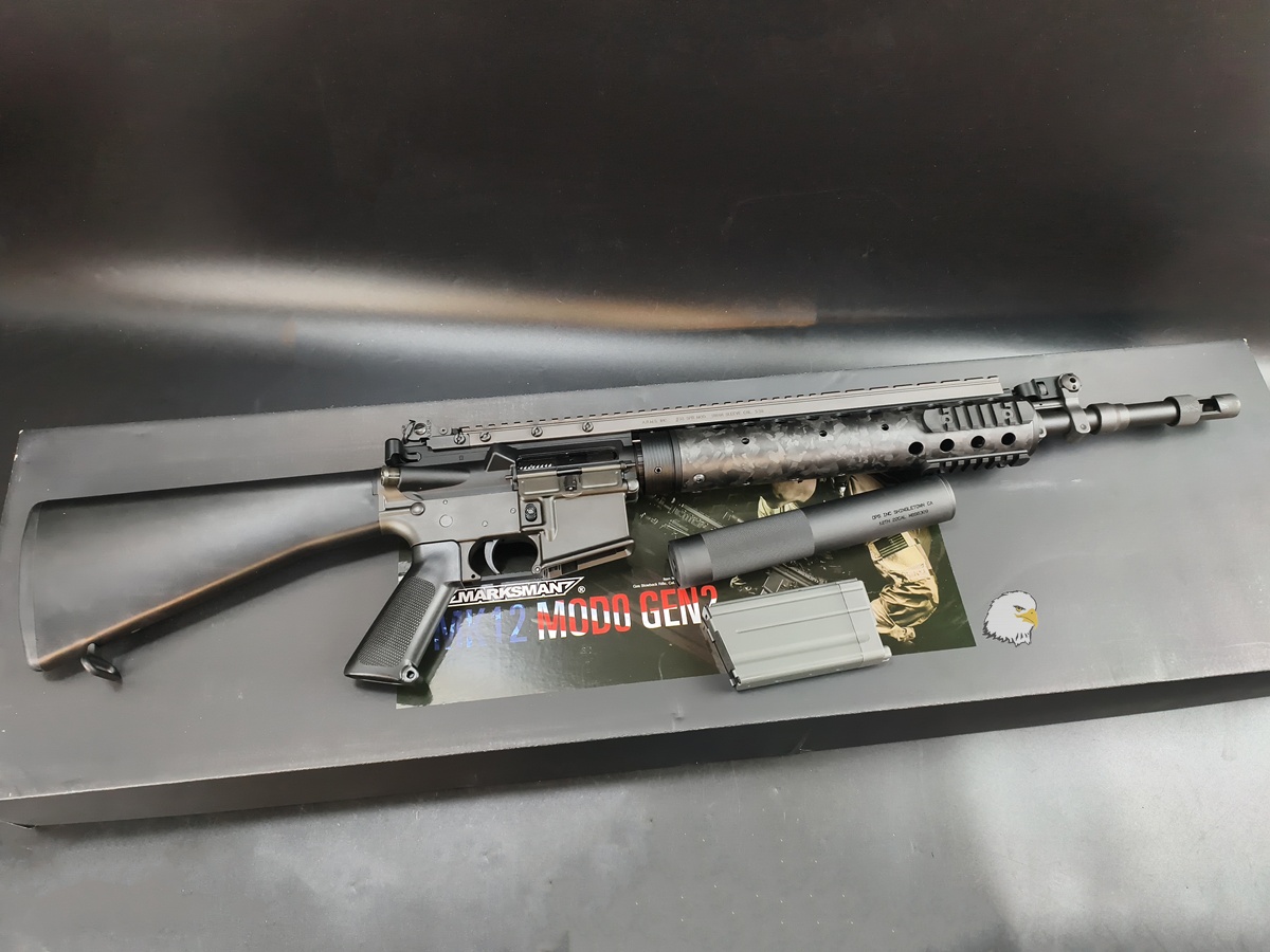 【翔準AOG】MARKSMAN MK12 Mod0 Gen2 GBB 瓦斯狙擊步槍 MM-RFL-MK12 V-System 【翔準AOG】MARKSMAN MK12 Mod0 Gen2 GBB 瓦斯狙擊步槍 MM-RFL-MK12 V-System