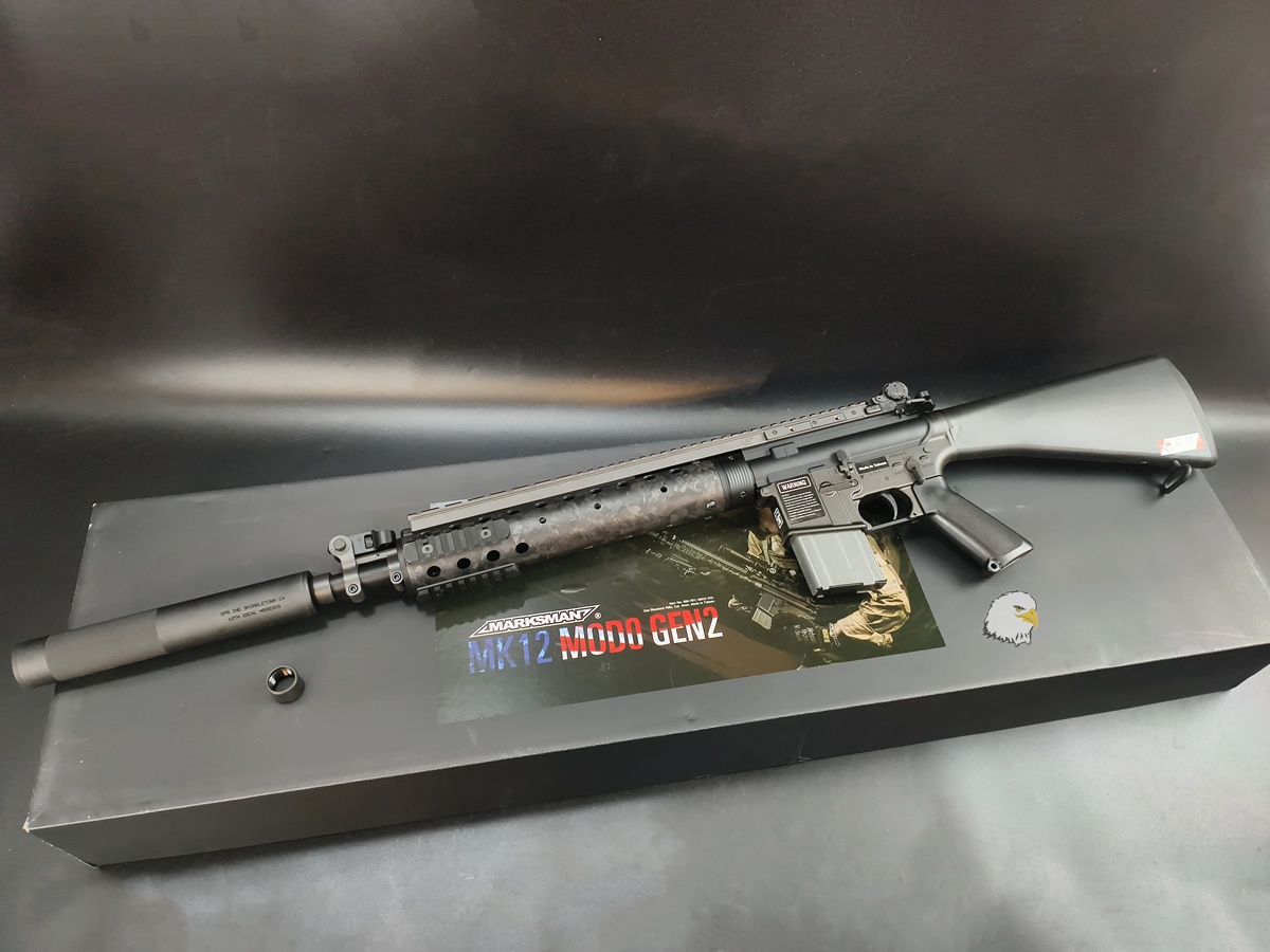 【翔準AOG】MARKSMAN MK12 Mod0 Gen2 GBB 瓦斯狙擊步槍 MM-RFL-MK12 V-System 【翔準AOG】MARKSMAN MK12 Mod0 Gen2 GBB 瓦斯狙擊步槍 MM-RFL-MK12 V-System