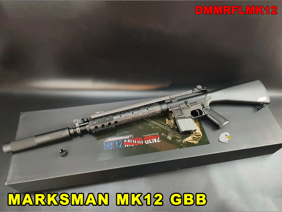 【翔準AOG】MARKSMAN MK12 Mod0 Gen2 GBB 瓦斯狙擊步槍 MM-RFL-MK12 V-System 【翔準AOG】MARKSMAN MK12 Mod0 Gen2 GBB 瓦斯狙擊步槍 MM-RFL-MK12 V-System