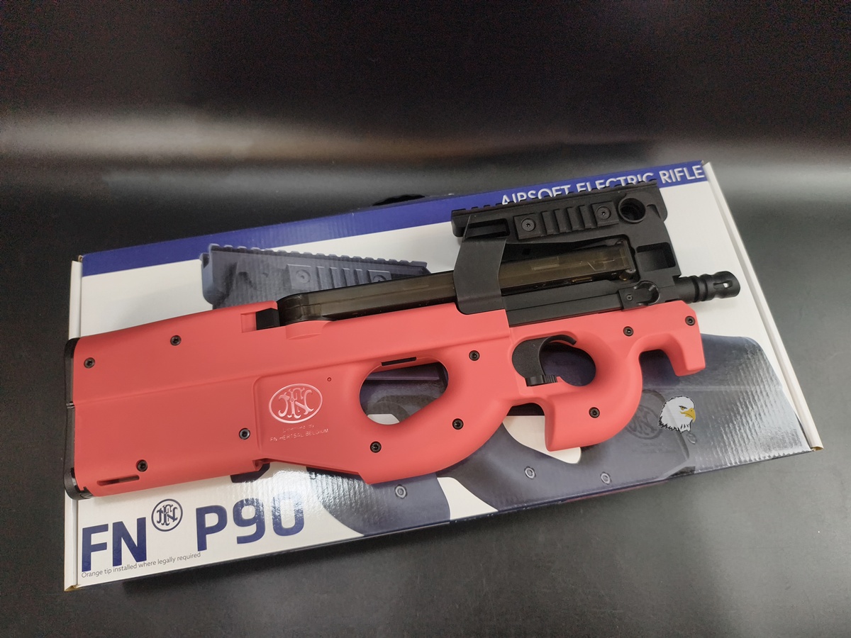 【翔準AOG】King Arms FN P90 粉色特別版 瓦斯槍 GBB KA-AG93PKFN 瓦斯衝鋒槍 Bullpup Pink 【翔準AOG】King Arms FN P90 粉色特別版 瓦斯槍 GBB KA-AG93PKFN 瓦斯衝鋒槍 Bullpup Pink