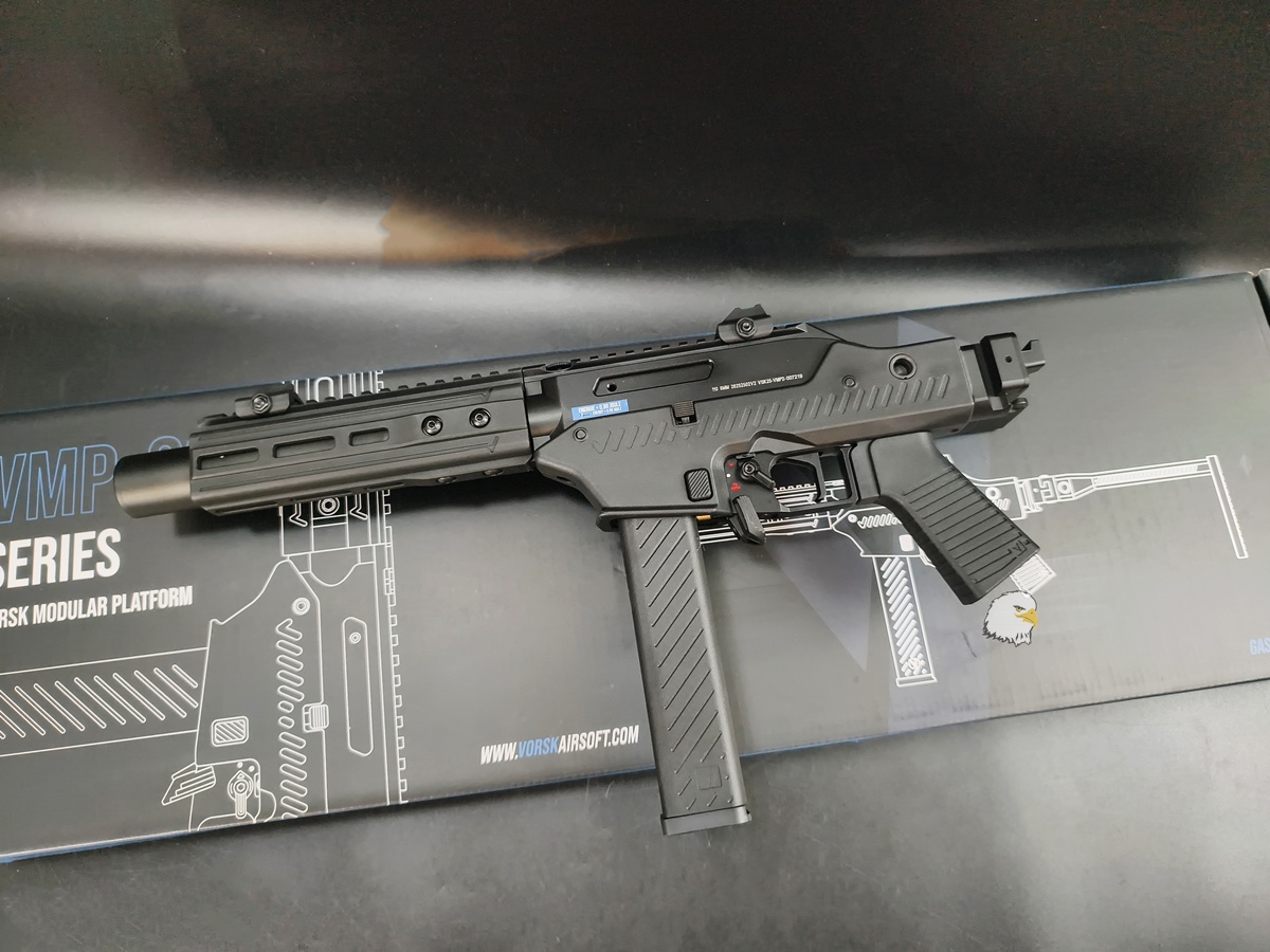 【翔準AOG】VORSK VMP-2SD 黑色版 瓦斯步槍 GBB VGS-02-01SD 衝鋒槍GBBR VMP2SD 生存遊戲 【翔準AOG】VORSK VMP-2SD 黑色版 瓦斯步槍 GBB VGS-02-01SD 衝鋒槍GBBR VMP2SD 生存遊戲
