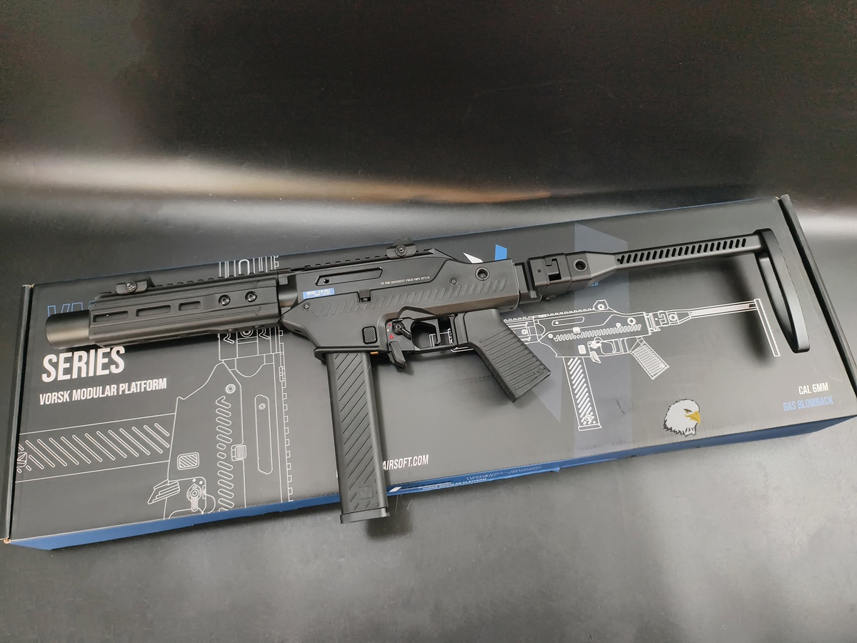 【翔準AOG】VORSK VMP-2SD 黑色版 瓦斯步槍 GBB VGS-02-01SD 衝鋒槍GBBR VMP2SD 生存遊戲 【翔準AOG】VORSK VMP-2SD 黑色版 瓦斯步槍 GBB VGS-02-01SD 衝鋒槍GBBR VMP2SD 生存遊戲