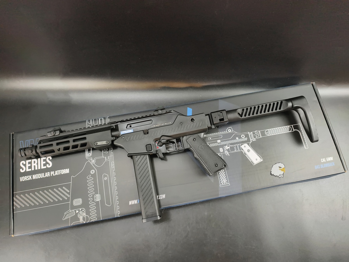 【翔準AOG】VORSK VMP-2S 黑色版 瓦斯衝鋒槍 GBB VGS-02-01S M-LOK 護木 GBBR 【翔準AOG】VORSK VMP-2S 黑色版 瓦斯衝鋒槍 GBB VGS-02-01S M-LOK 護木 GBBR
