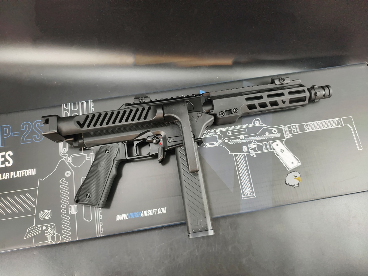 【翔準AOG】VORSK VMP-2S 黑色版 瓦斯衝鋒槍 GBB VGS-02-01S M-LOK 護木 GBBR 【翔準AOG】VORSK VMP-2S 黑色版 瓦斯衝鋒槍 GBB VGS-02-01S M-LOK 護木 GBBR
