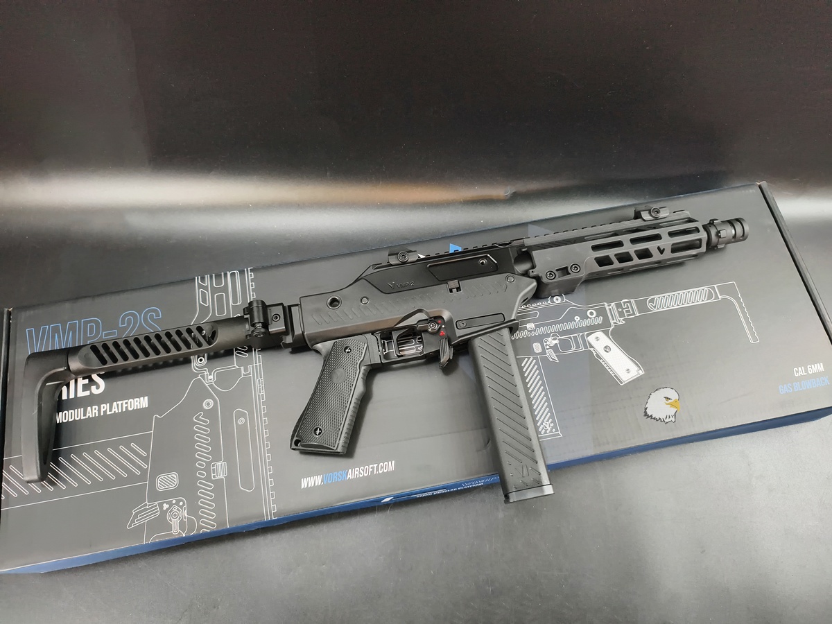 【翔準AOG】VORSK VMP-2S 黑色版 瓦斯衝鋒槍 GBB VGS-02-01S M-LOK 護木 GBBR 【翔準AOG】VORSK VMP-2S 黑色版 瓦斯衝鋒槍 GBB VGS-02-01S M-LOK 護木 GBBR