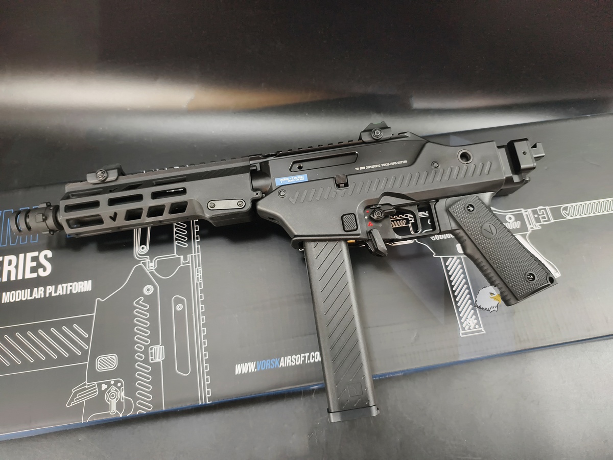 【翔準AOG】VORSK VMP-2S 黑色版 瓦斯衝鋒槍 GBB VGS-02-01S M-LOK 護木 GBBR 【翔準AOG】VORSK VMP-2S 黑色版 瓦斯衝鋒槍 GBB VGS-02-01S M-LOK 護木 GBBR