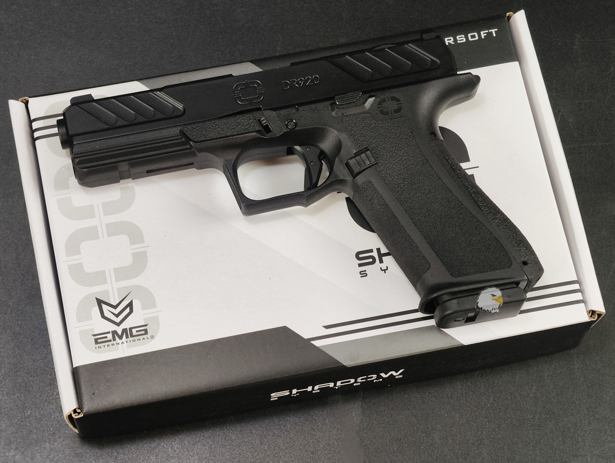 【翔準AOG】EMG×Shadow Systems DR920FS 黑色 瓦斯手槍 GBB D-08-08EA Optic Ready RMR 【翔準AOG】EMG×Shadow Systems DR920FS 黑色 瓦斯手槍 GBB D-08-08EA Optic Ready RMR