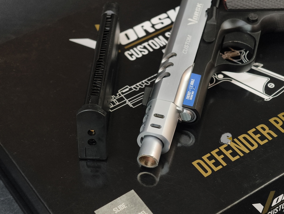 【翔準AOG】VORSK Defender Pro 1911 銀黑 BDS 瓦斯手槍 VGP-03-CS-02 【翔準AOG】VORSK Defender Pro 1911 銀黑 BDS 瓦斯手槍 VGP-03-CS-02