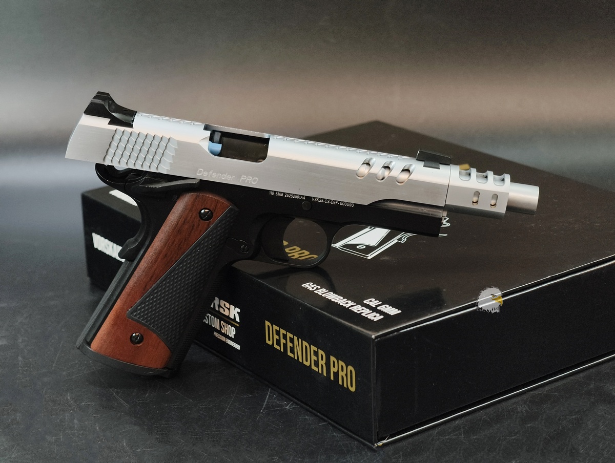 【翔準AOG】VORSK Defender Pro 1911 銀黑 BDS 瓦斯手槍 VGP-03-CS-02 【翔準AOG】VORSK Defender Pro 1911 銀黑 BDS 瓦斯手槍 VGP-03-CS-02