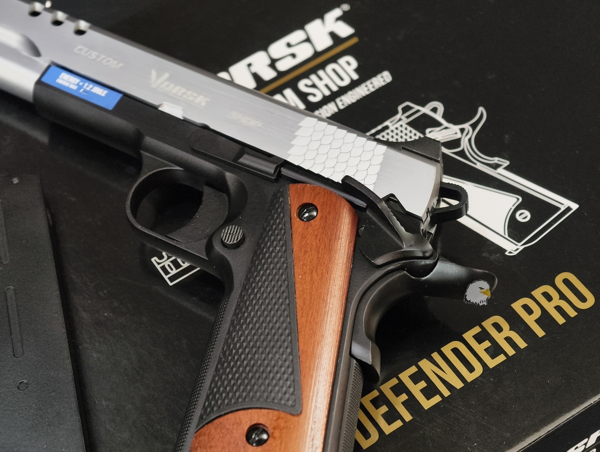 【翔準AOG】VORSK Defender Pro 1911 銀黑 BDS 瓦斯手槍 VGP-03-CS-02 【翔準AOG】VORSK Defender Pro 1911 銀黑 BDS 瓦斯手槍 VGP-03-CS-02