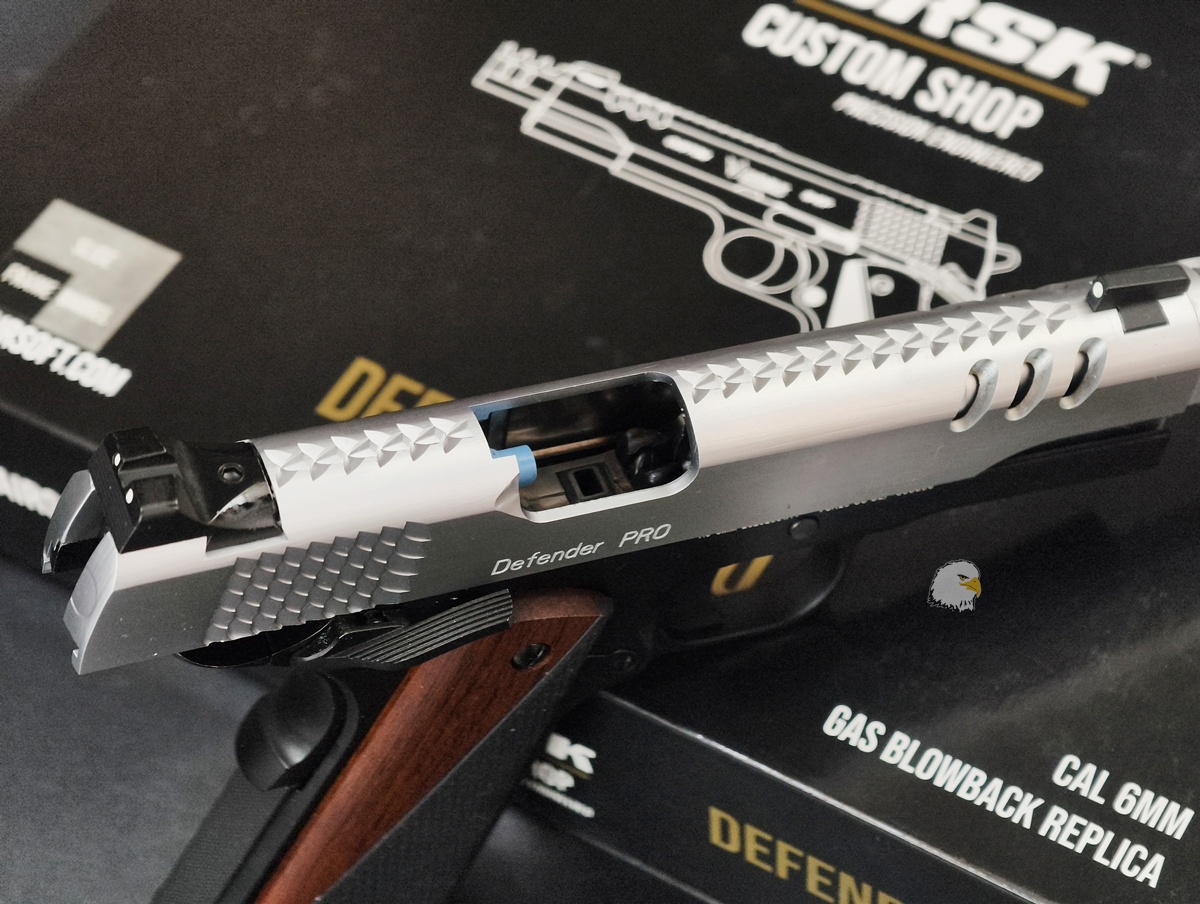 【翔準AOG】VORSK Defender Pro 1911 銀黑 BDS 瓦斯手槍 VGP-03-CS-02 【翔準AOG】VORSK Defender Pro 1911 銀黑 BDS 瓦斯手槍 VGP-03-CS-02
