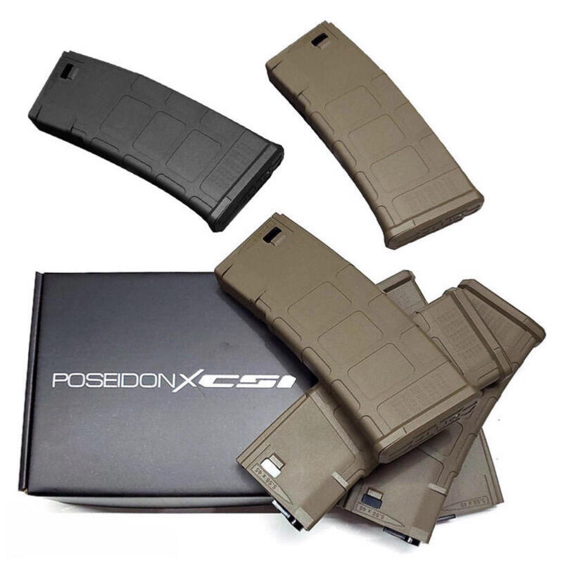 【翔準AOG】Poseidon海神 電槍靜音彈匣 220發無聲彈夾 220連 M4 PMAG AEG電動槍 MGM42 黑/沙 【翔準AOG】Poseidon海神 電槍靜音彈匣 220發無聲彈夾 220連 M4 PMAG AEG電動槍 MGM42 黑/沙