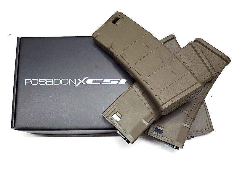 【翔準AOG】Poseidon海神 電槍靜音彈匣 220發無聲彈夾 220連 M4 PMAG AEG電動槍 MGM42 黑/沙 【翔準AOG】Poseidon海神 電槍靜音彈匣 220發無聲彈夾 220連 M4 PMAG AEG電動槍 MGM42 黑/沙