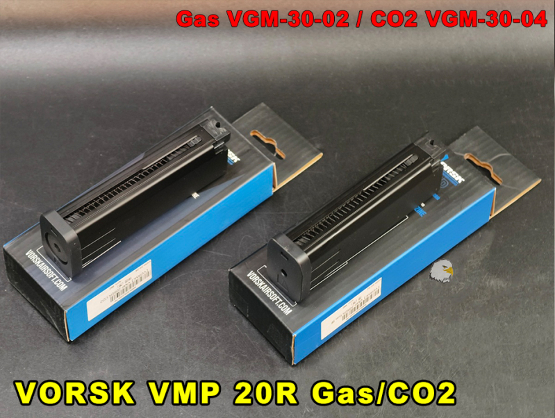 【翔準AOG】VORSK VMP 20R 短版彈匣 Gas/CO2 VGM-30-02 Airsoft 20RDS 全金屬彈匣