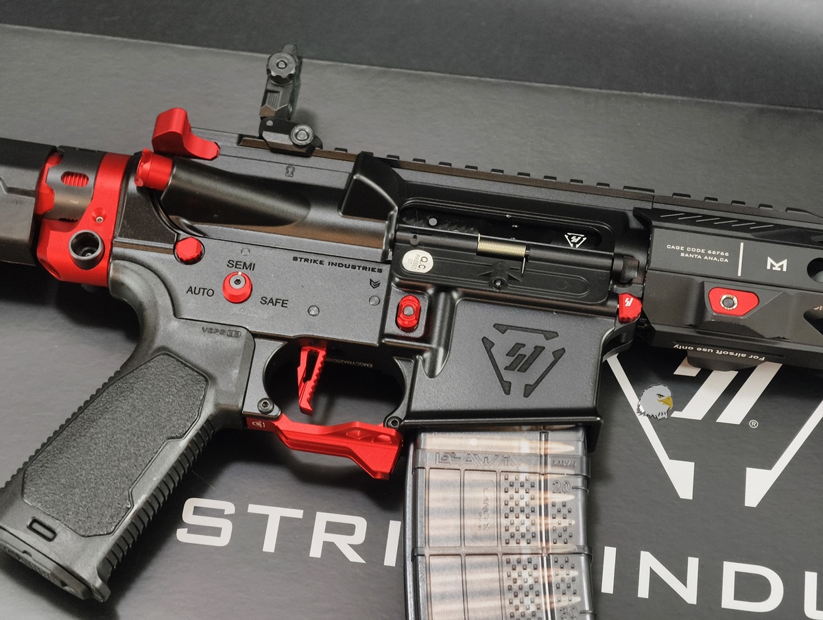 【翔準AOG】(紅)CYMA CGS×Strike Industries 15.5吋 GBBR SI.1305-LS 瓦斯長槍 【翔準AOG】(紅)CYMA CGS×Strike Industries 15.5吋 GBBR SI.1305-LS 瓦斯長槍