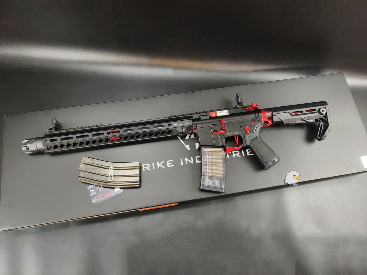 【翔準AOG】(紅)CYMA CGS×Strike Industries 15.5吋 GBBR SI.1305-LS 瓦斯長槍 【翔準AOG】(紅)CYMA CGS×Strike Industries 15.5吋 GBBR SI.1305-LS 瓦斯長槍
