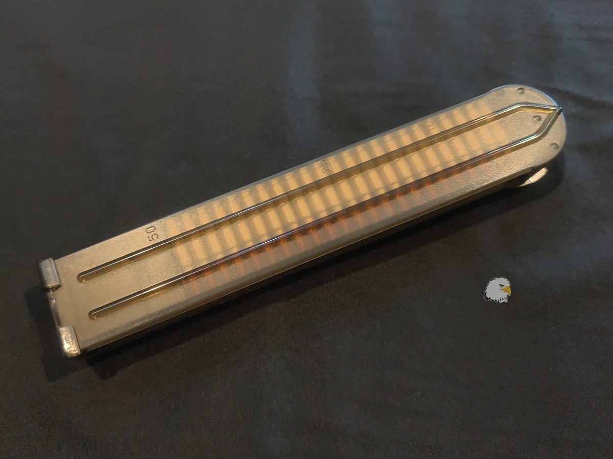 【翔準AOG】S&T P90 68發 電動槍彈匣 AEG專用 透明茶色 DA-C121 AEG彈匣6mm BB彈 【翔準AOG】S&T P90 68發 電動槍彈匣 AEG專用 透明茶色 DA-C121 AEG彈匣6mm BB彈