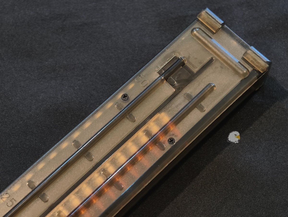 【翔準AOG】S&T P90 68發 電動槍彈匣 AEG專用 透明茶色 DA-C121 AEG彈匣6mm BB彈 【翔準AOG】S&T P90 68發 電動槍彈匣 AEG專用 透明茶色 DA-C121 AEG彈匣6mm BB彈