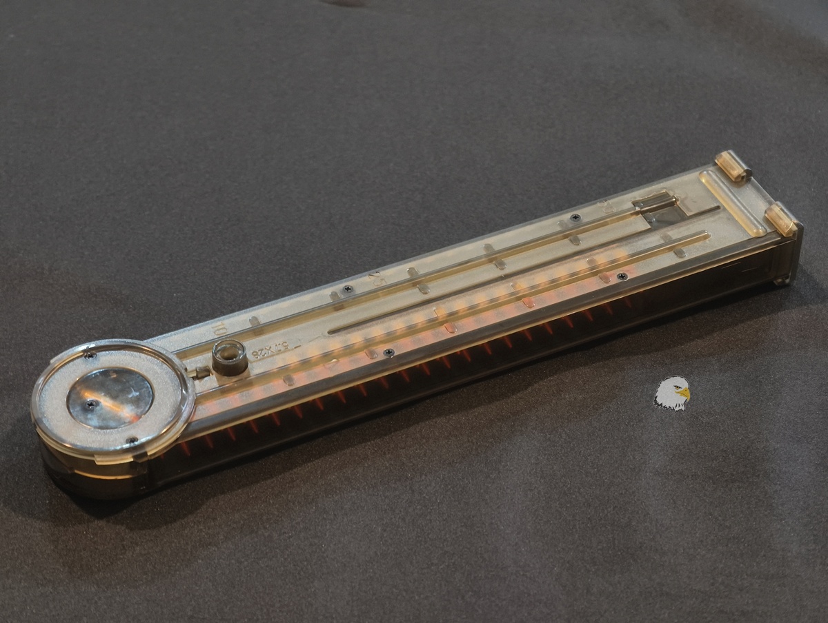 【翔準AOG】S&T P90 68發 電動槍彈匣 AEG專用 透明茶色 DA-C121 AEG彈匣6mm BB彈 【翔準AOG】S&T P90 68發 電動槍彈匣 AEG專用 透明茶色 DA-C121 AEG彈匣6mm BB彈