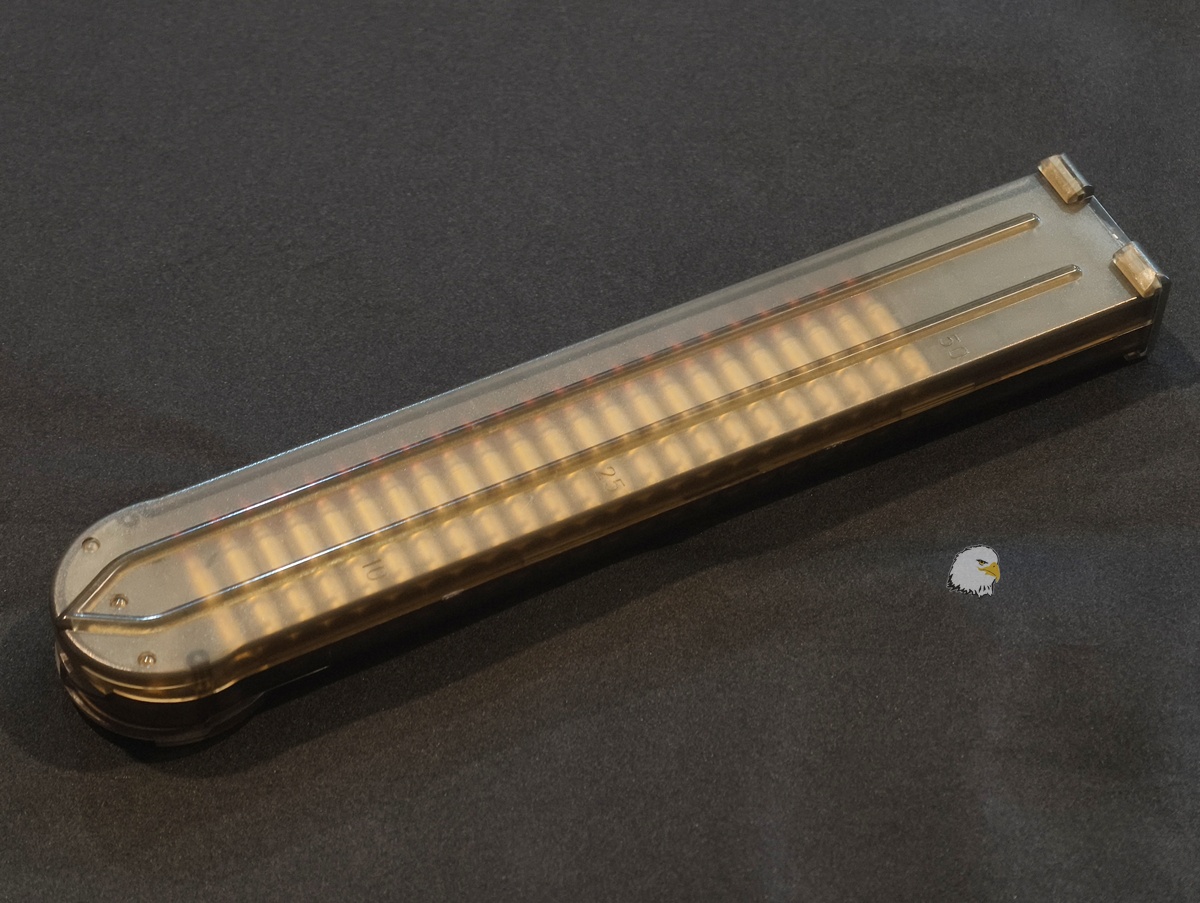 【翔準AOG】S&T P90 68發 電動槍彈匣 AEG專用 透明茶色 DA-C121 AEG彈匣6mm BB彈 【翔準AOG】S&T P90 68發 電動槍彈匣 AEG專用 透明茶色 DA-C121 AEG彈匣6mm BB彈