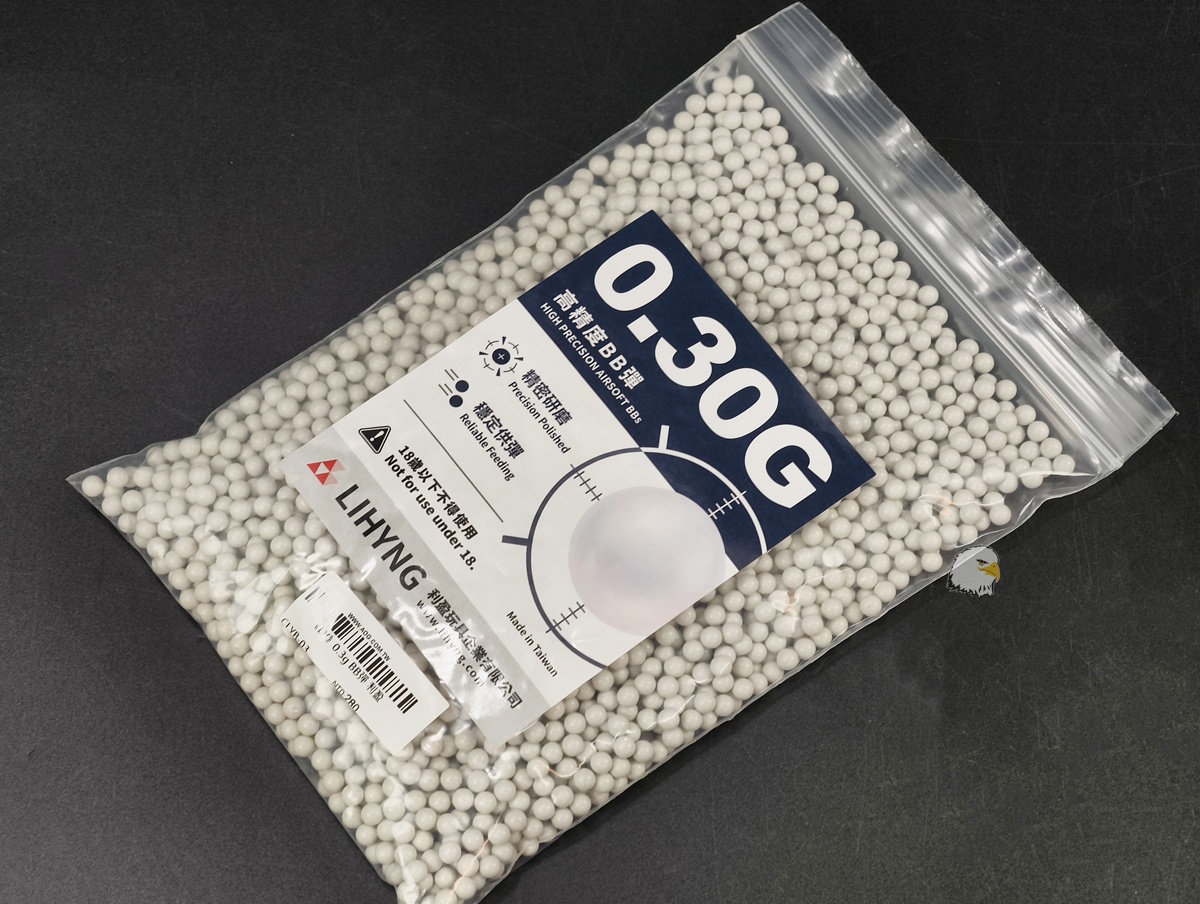 【翔準AOG】LIHYNG 利盈 高精度 0.2~0.32g 6mm BB彈 白色CLYB-02 台灣製BB彈、Airsoft BB 【翔準AOG】LIHYNG 利盈 高精度 0.2~0.32g 6mm BB彈 白色CLYB-02 台灣製BB彈、Airsoft BB
