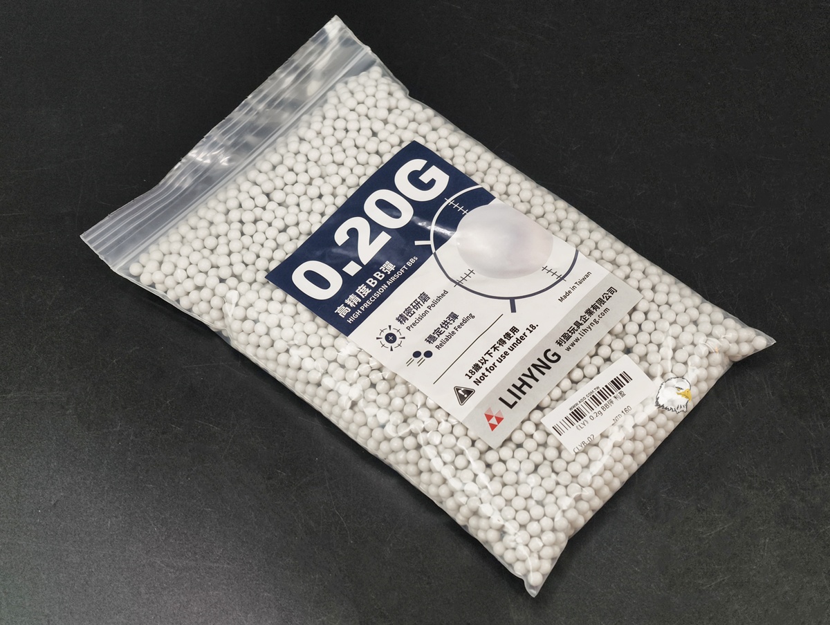 【翔準AOG】LIHYNG 利盈 高精度 0.2~0.32g 6mm BB彈 白色CLYB-02 台灣製BB彈、Airsoft BB 【翔準AOG】LIHYNG 利盈 高精度 0.2~0.32g 6mm BB彈 白色CLYB-02 台灣製BB彈、Airsoft BB