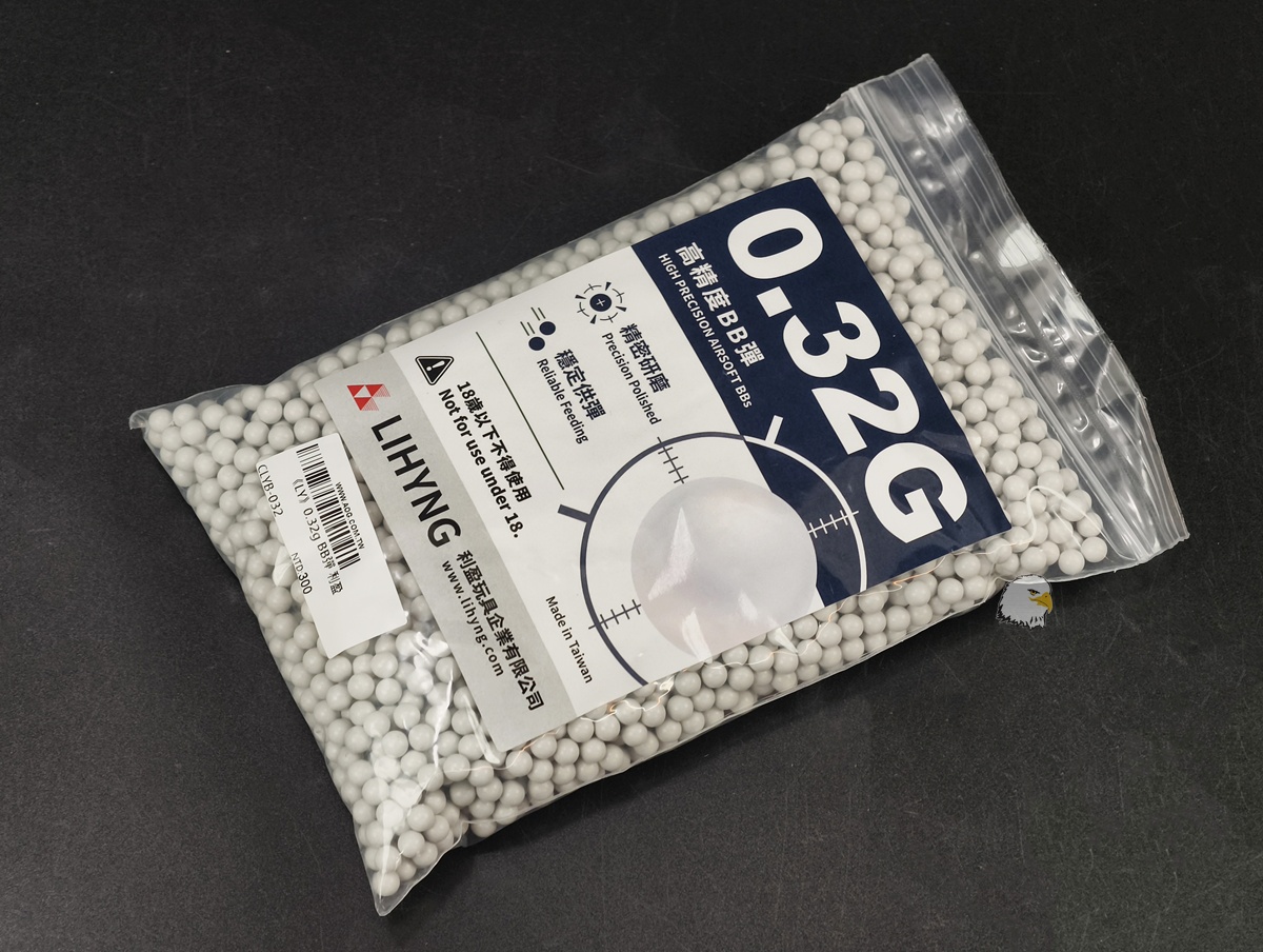【翔準AOG】LIHYNG 利盈 高精度 0.2~0.32g 6mm BB彈 白色CLYB-02 台灣製BB彈、Airsoft BB 【翔準AOG】LIHYNG 利盈 高精度 0.2~0.32g 6mm BB彈 白色CLYB-02 台灣製BB彈、Airsoft BB
