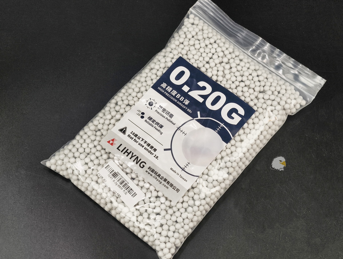 【翔準AOG】LIHYNG 利盈 高精度 0.2~0.32g 6mm BB彈 白色CLYB-02 台灣製BB彈、Airsoft BB 【翔準AOG】LIHYNG 利盈 高精度 0.2~0.32g 6mm BB彈 白色CLYB-02 台灣製BB彈、Airsoft BB