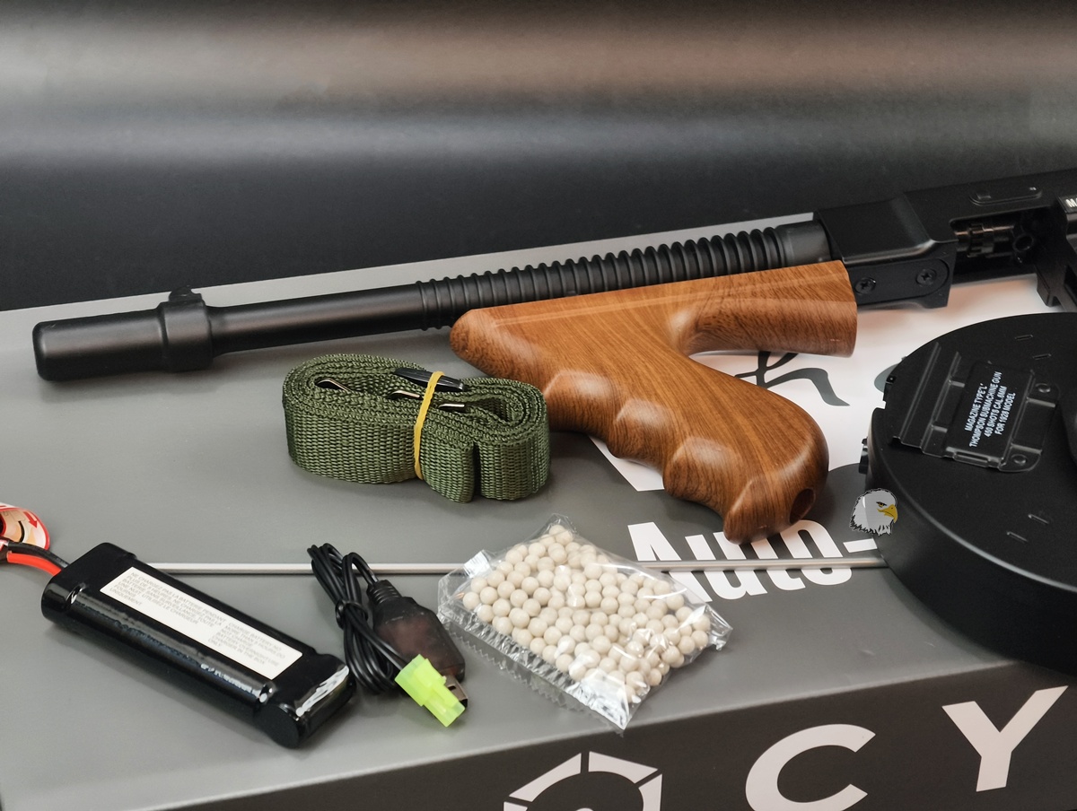 【翔準AOG】CYMA Thompson M1928/Chicago Type 復古電動槍CM.051 授權 AEG芝加哥打字機 【翔準AOG】CYMA Thompson M1928/Chicago Type 復古電動槍CM.051 授權 AEG芝加哥打字機