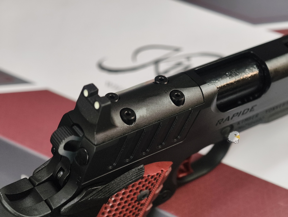 【翔準AOG】WE AW Custom 1911 GBB EMG 瓦斯手槍(黑)D-02-0527 Kimber Rapide Heat RMR Ver. 【翔準AOG】WE AW Custom 1911 GBB EMG 瓦斯手槍(黑)D-02-0527 Kimber Rapide Heat RMR Ver.