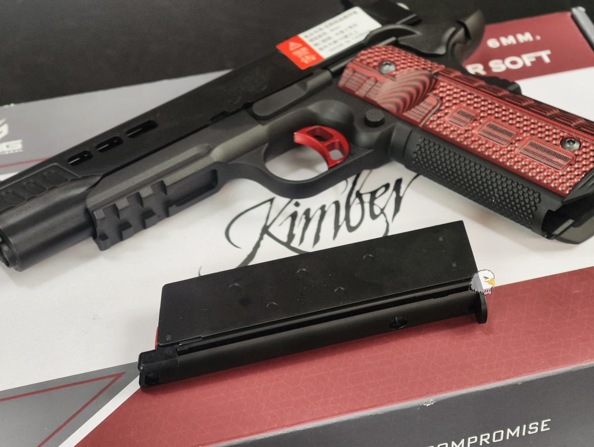 【翔準AOG】WE AW Custom 1911 GBB EMG 瓦斯手槍(黑)D-02-0527 Kimber Rapide Heat RMR Ver. 【翔準AOG】WE AW Custom 1911 GBB EMG 瓦斯手槍(黑)D-02-0527 Kimber Rapide Heat RMR Ver.